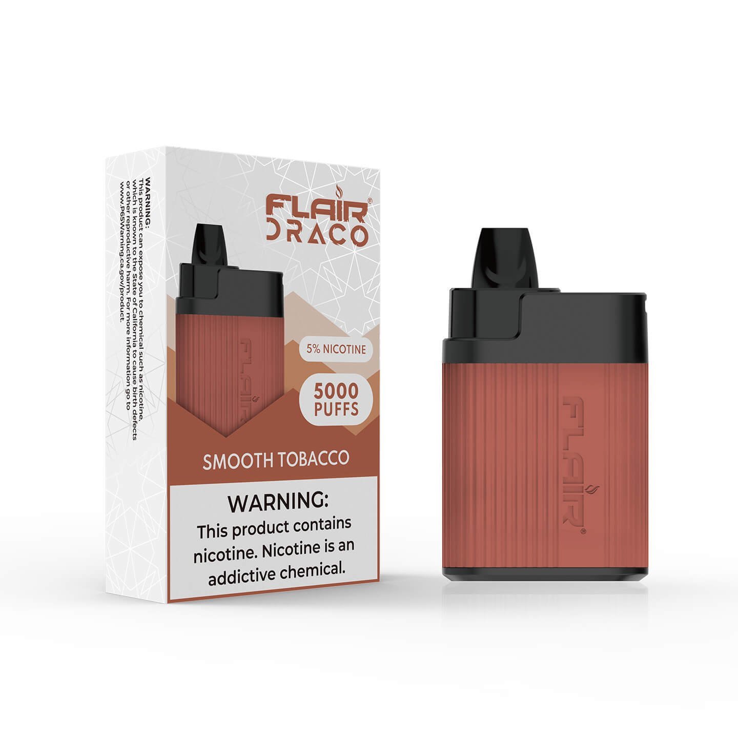 Flair Draco Disposable Device (Smooth Tobacco - 5000 Puffs)