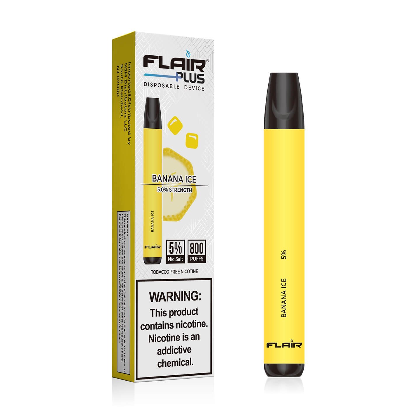 Flair Plus Disposable Devices (Banana Ice - 800 Puffs)