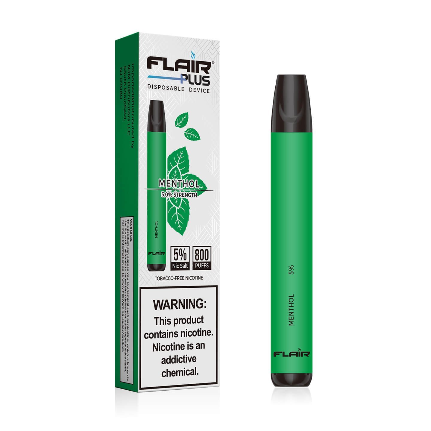 Flair Plus Disposable Devices (Menthol - 800 Puffs)