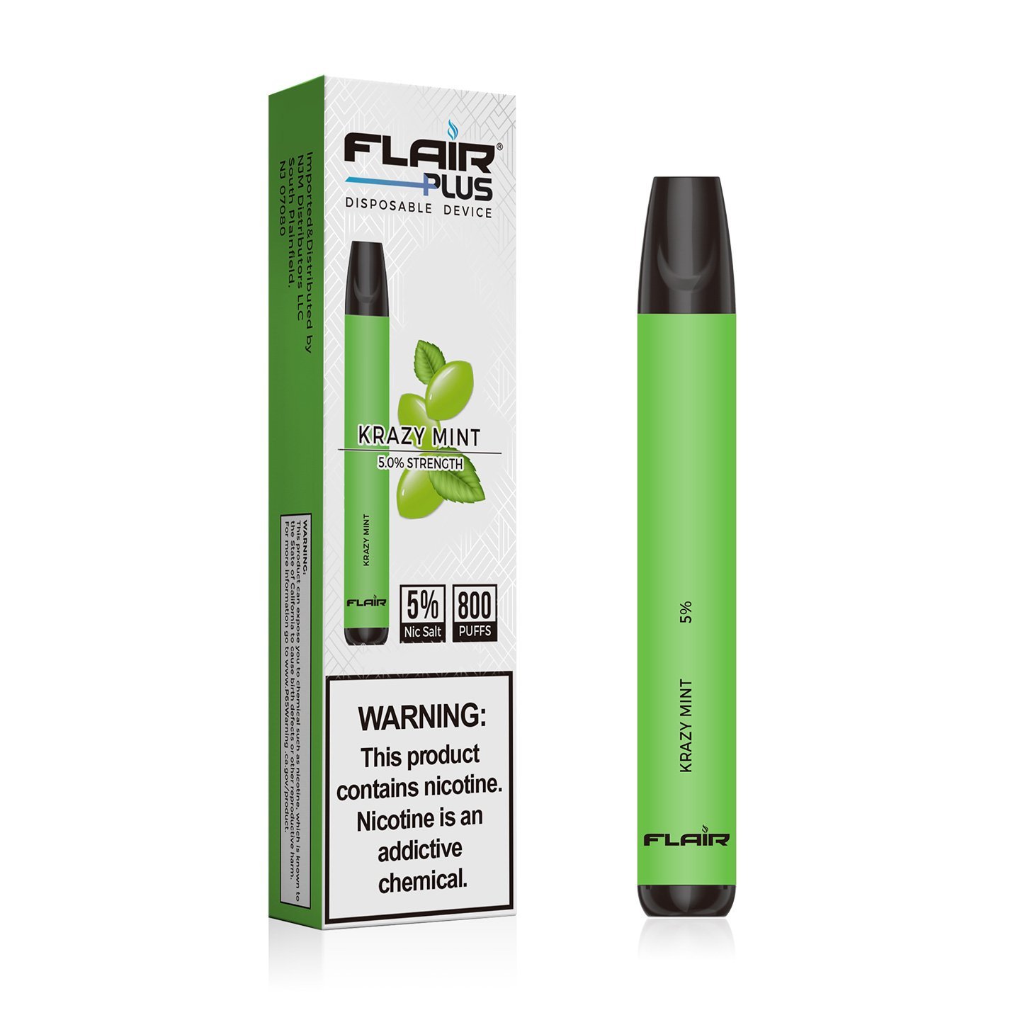 Flair Plus Disposable Devices (Krazy Mint - 800 Puffs)